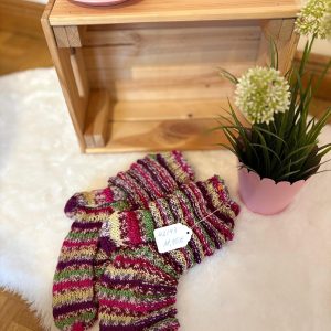 Handgestrickten Wollsocken