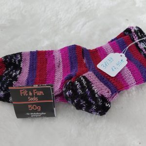 Handgestrickte Socken