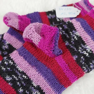 Handgestrickte Socken